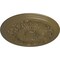 Ekena Millwork Damon Ceiling Medallion (Fits Canopies up to 3 3/8"), Hand-Painted Mississippi Mud, 20"OD x 1 1/2"P CM20DAMMF - alternate 3